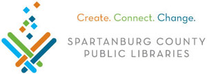 Spartanburg County Public Library logo